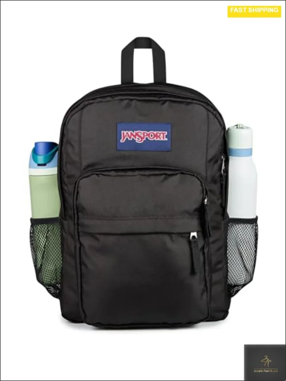 JanSport Backpack with Laptop Compartment, Ergonomic Shoulder Straps